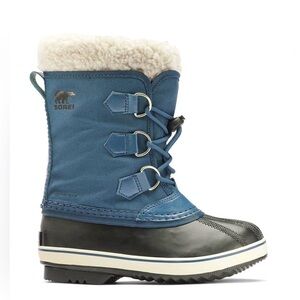 SOREL YOOT PAC NYLON WATERPROOF BOOTS w/org box KIDS' sz 6 big kids